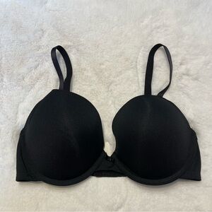 NWOT Maidenform Black Push Up Bra 34D